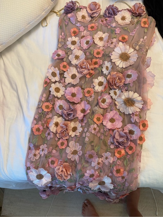 Bronx and Banco Dresses & Skirts - 3D Floral Embroidered Bronx and Banco gown